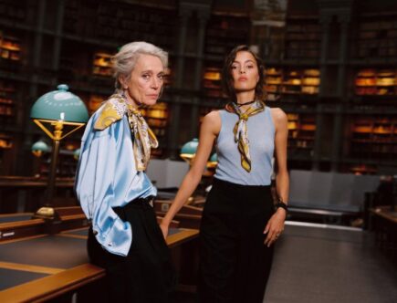 Carré de soie indémodable